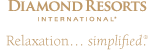 Diamond Resorts International(R). Relaxation... simplified(R).